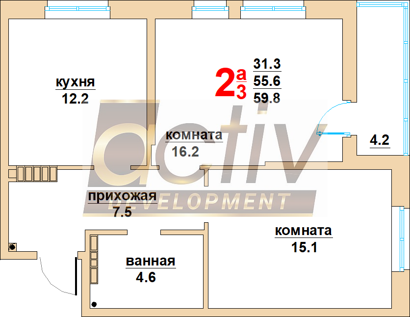 Квартира №351. 3 подъезд. 6 этаж. Квартира №351. 3 подъезд. 6 этаж.