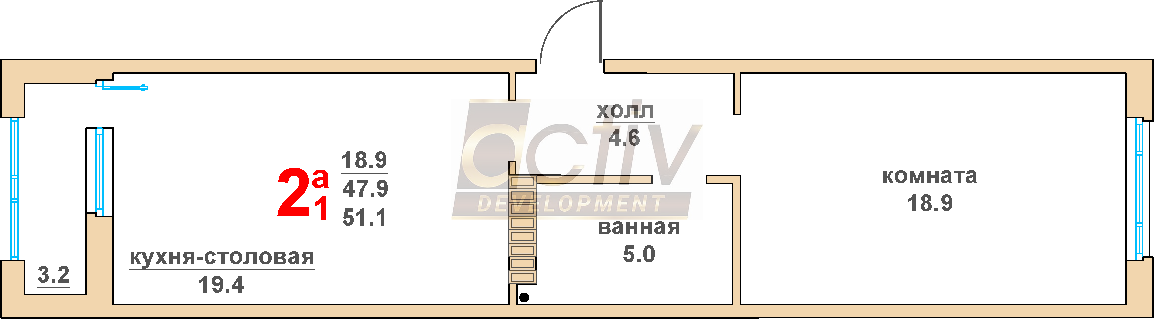 Квартира №48. 2 Очередь. 1 подъезд. 10 этаж. Квартира №48. 2 Очередь. 1 подъезд. 10 этаж.