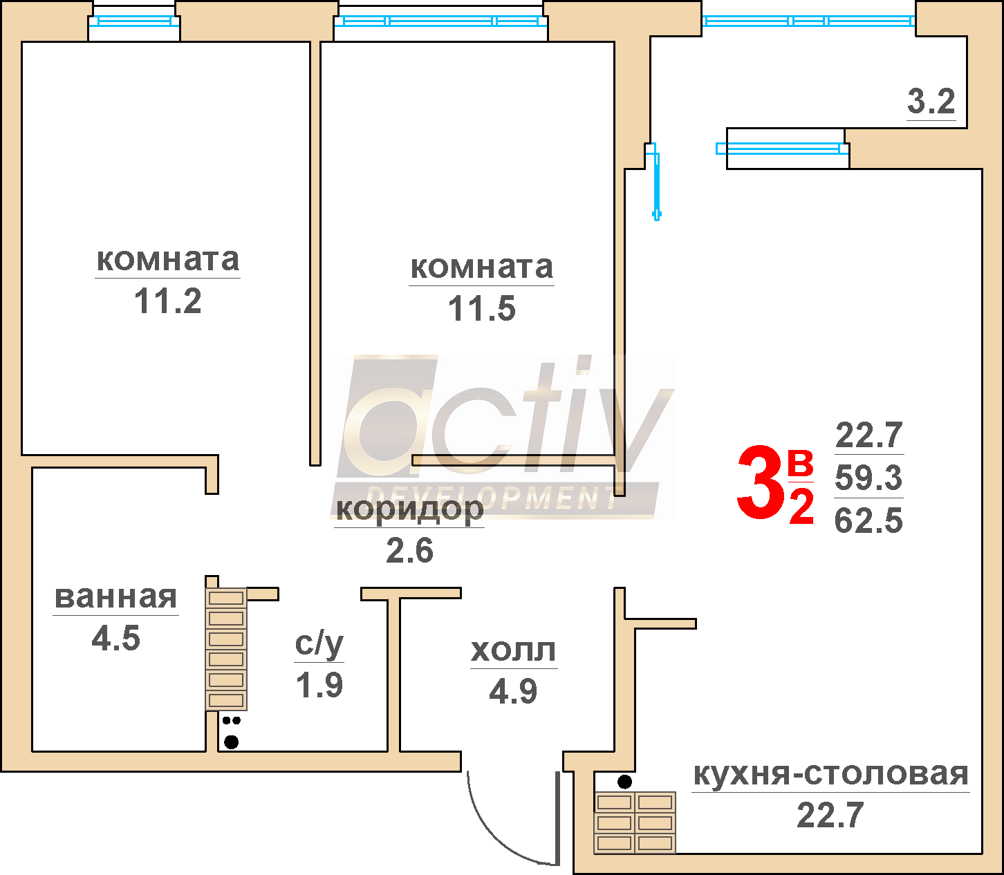 Квартира №143. 2 Очередь. 2 подъезд. 8 этаж. Квартира №143. 2 Очередь. 2 подъезд. 8 этаж.