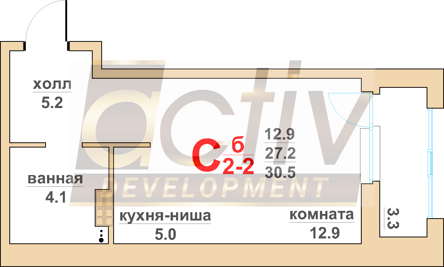 Квартира №87. 2 корпус. 2 подъезд. 3 этаж. Квартира №87. 2 корпус. 2 подъезд. 3 этаж.