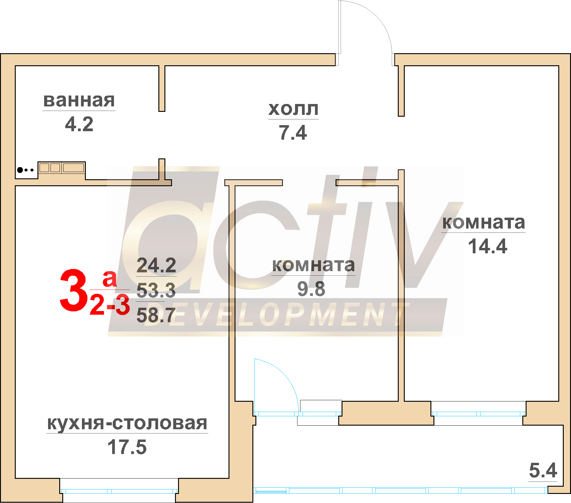 Квартира №161. 2 корпус. 3 подъезд. 4 этаж. Квартира №161. 2 корпус. 3 подъезд. 4 этаж.
