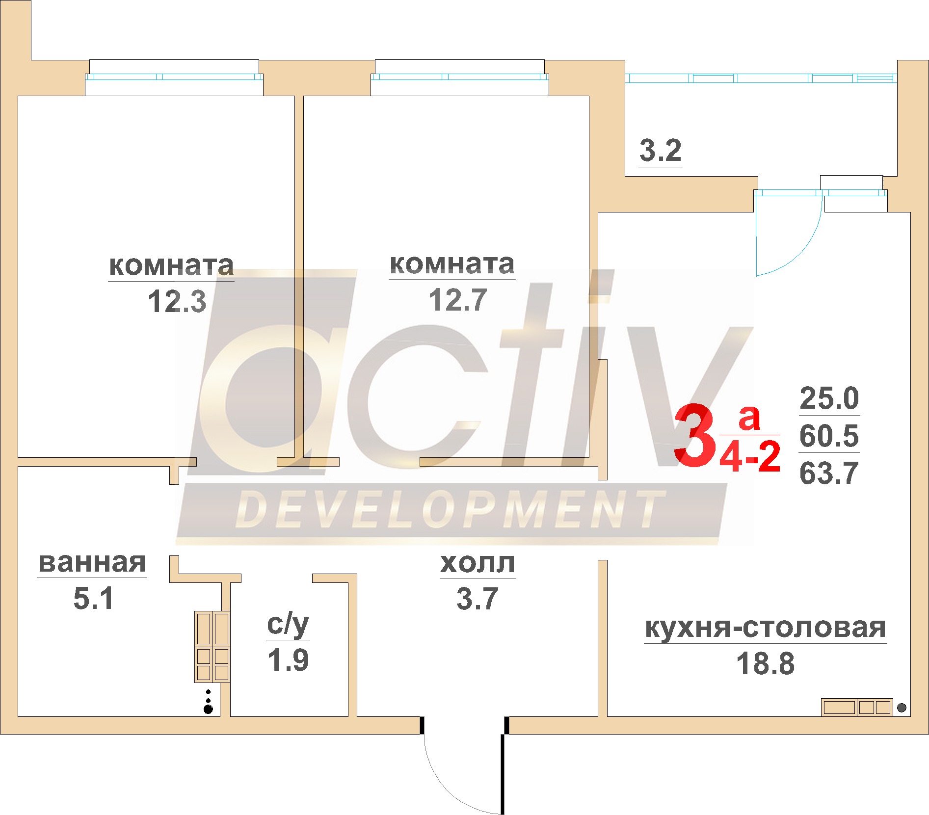 Квартира №91. ул. Восточная, д.8 . 2 подъезд. 6 этаж. Квартира №91. ул. Восточная, д.8 . 2 подъезд. 6 этаж.